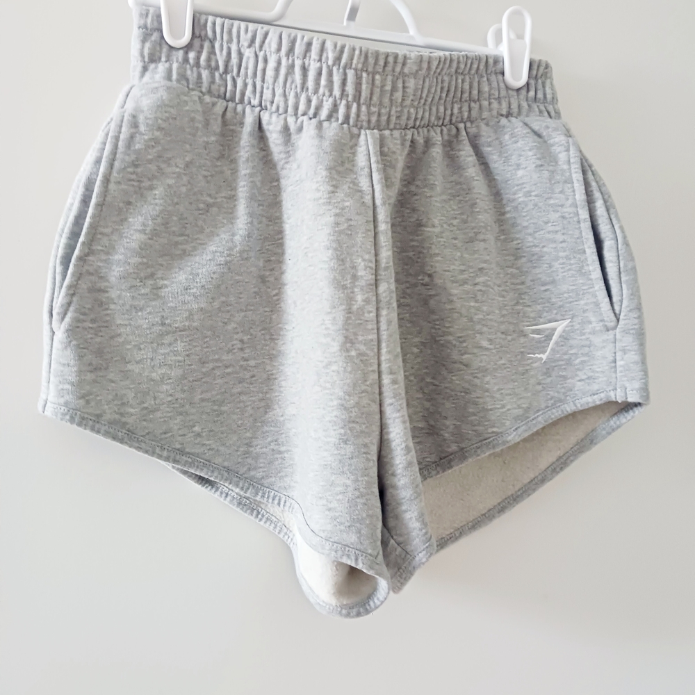 Gymshark Women’s Light Gray Active Shorts